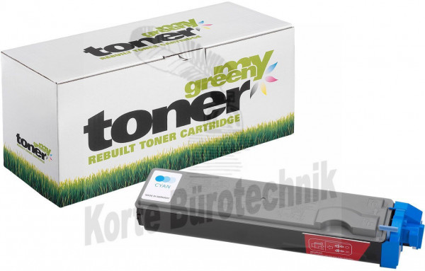 my green toner Toner-Kit cyan (150395) ersetzt TK-510C