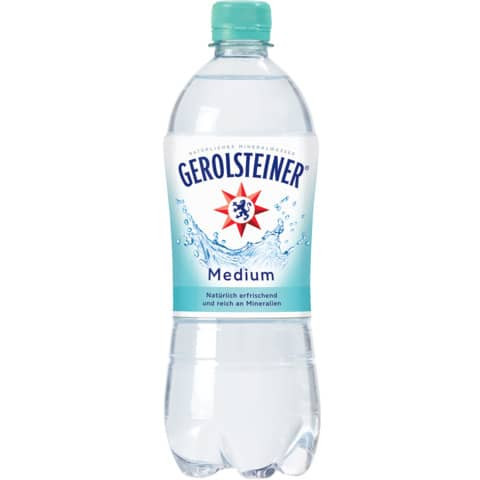 Mineralwasser Medium - 0,75 Liter, 6er Pack