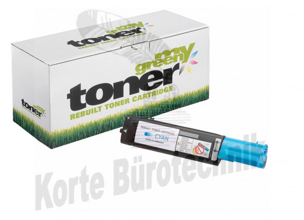 my green toner Toner-Kartusche cyan HC (140174) ersetzt K7307