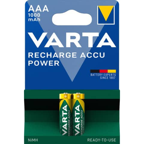 Rechargeable Accu Power - Micro/AAA, 1,2 V