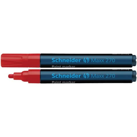 Lackmalstift Maxx 270 rot SCHNEIDER 127002 1-3mm