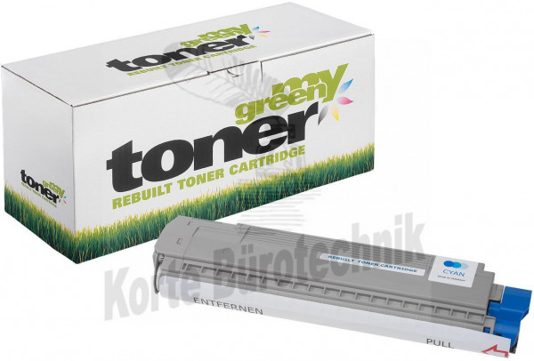 my green toner Toner-Kit cyan (181795) ersetzt 44059167