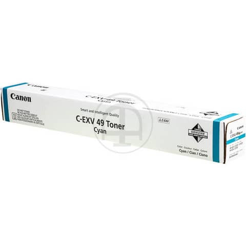 Original Canon Toner cyan (8525B002,8525B002AA,C-EXV49C,C-EXV49)