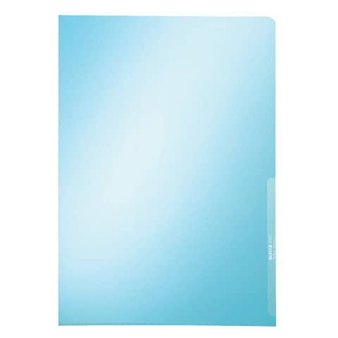 4100 Sichthülle Premium, A4, PVC, dokumentenecht, blau