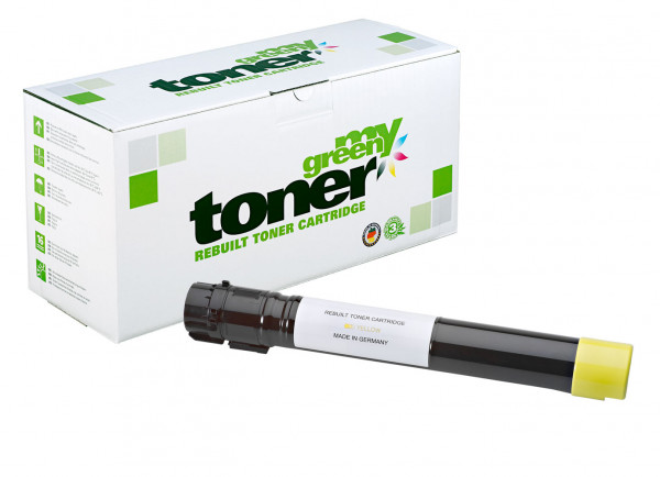 my green toner Toner-Kit gelb HC (231261) ersetzt 106R01568