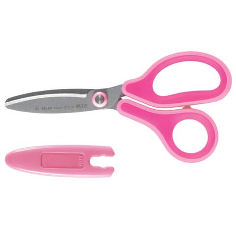 Kinderschere 145mm Fitcut Curve pink PLUS JAPAN 35064