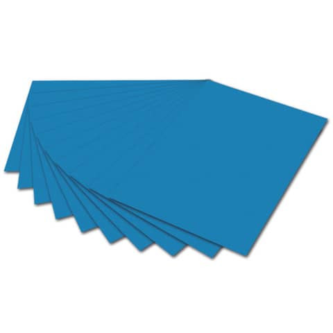 Fotokarton 50x70cm mittelblau FOLIA 6134 E 300g