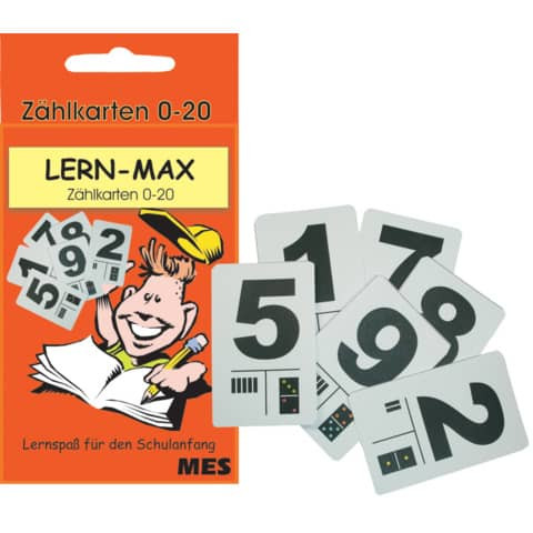 Lernfix Zählkarten 0-20 SEEHAUS 1992