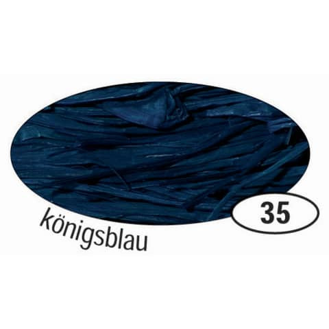 Bast Raffia matt königsblau FOLIA 9035 50g Naturbast