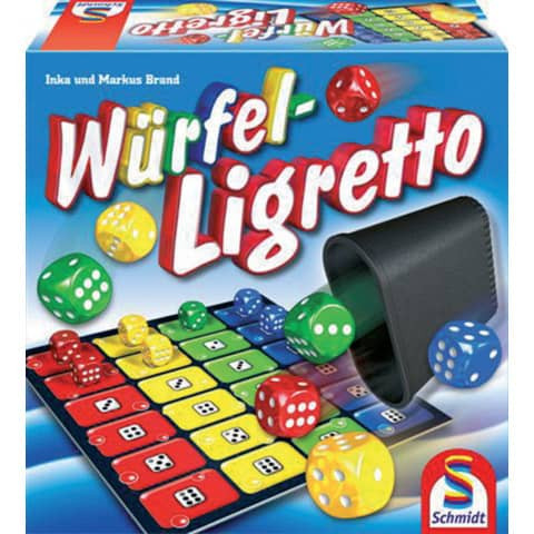 Spiel Würfel-Ligretto SCHMIDT 49611