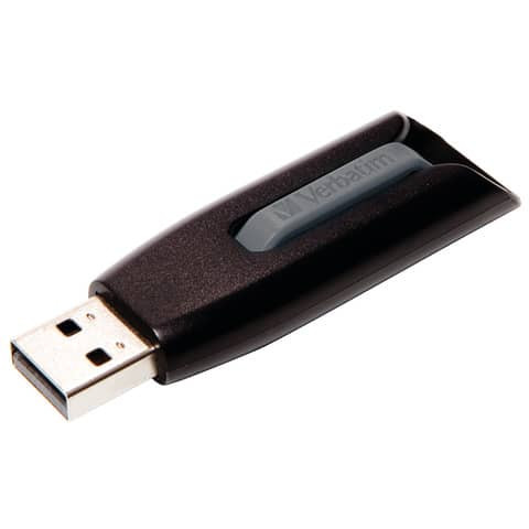 VERBATIM USB Stick 3.0 V3 Drive - 64 GB, schwarz