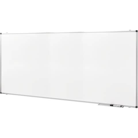 Whiteboardtafel Premium - 180 x 90 cm, weiß, magnethaftend, Wandmontage