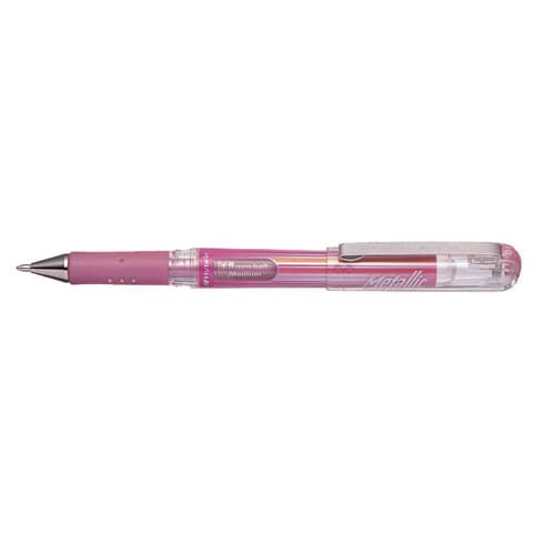 Gelschreiber Hybrid met. pink PENTEL K230-MPO Grip DX