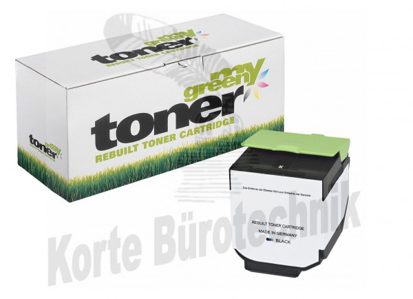 my green toner Toner-Kit schwarz HC (161292) ersetzt 702HK