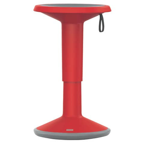 Hocker 100U rot/grau