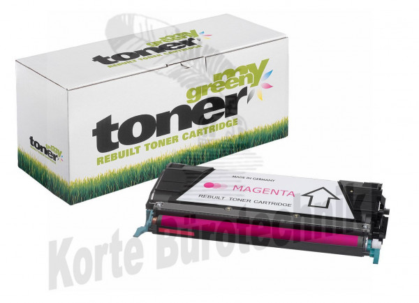 my green toner Toner-Kartusche magenta (161162) ersetzt C734A1MG