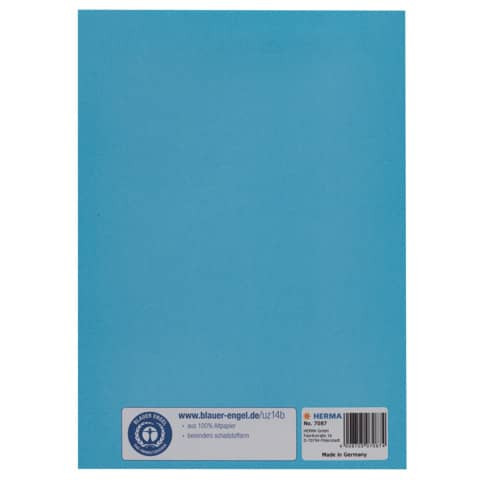 Heftschoner A5 UWF hellblau HERMA 7087 Papier