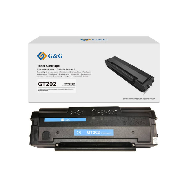 Lasertoner für G&G P2022W schwarz G&G 20334 / GT202