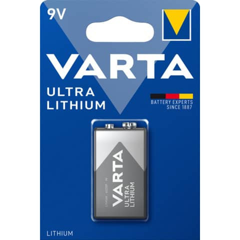 Batterien Ultra Lithium - E-Block, 9 V