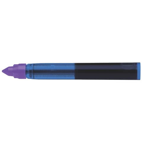 Rollerpatrone One Change - 0,6 mm, violett (dokumentenecht), 5er Schachtel