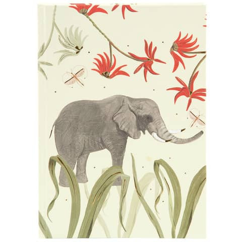 Notizbuch A5 Wild Life Elephant TURNOWSKY 64 412 blanko