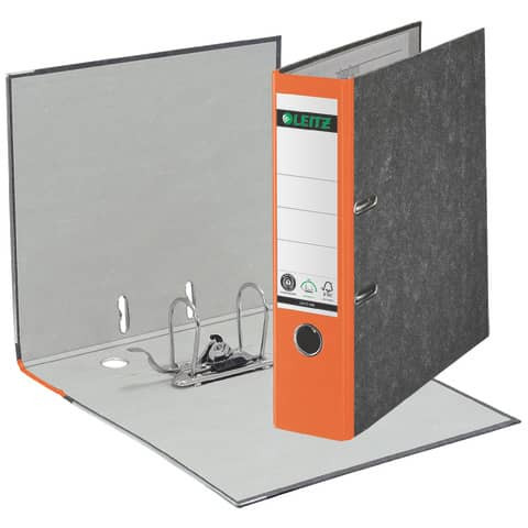 LEITZ 1080 Ordner A4 Wolkenmarmor, 80 mm, orange