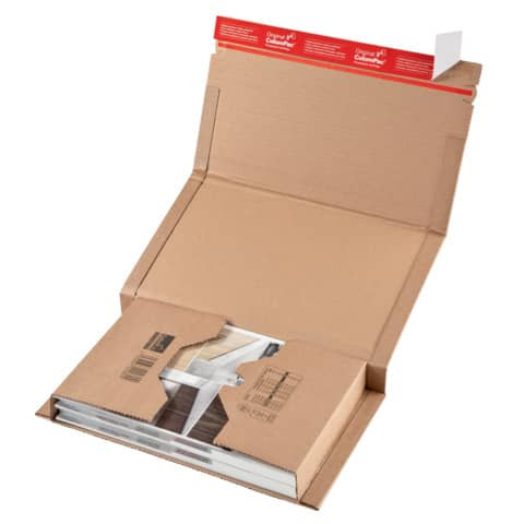 Klassische Versandverpackung zum Wickeln 217x155x60 mm (A5), braun