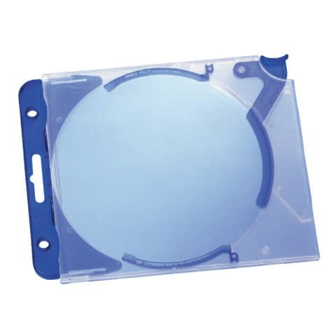 CD Leerhülle Quick Flip blau 5 Stück DURABLE 5269 06 m. Abheftclip