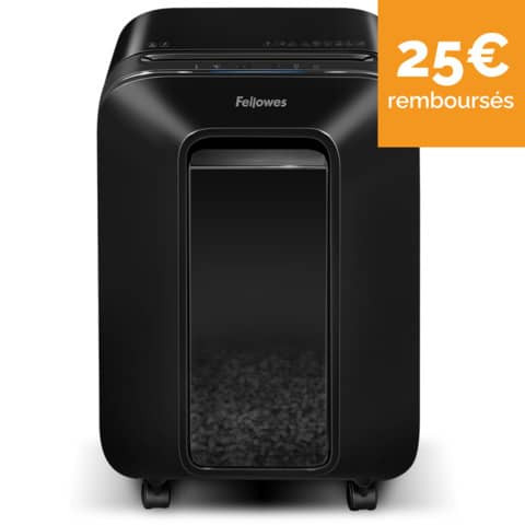 Aktenvernichter Powershred® - LX200 Partikelschnitt, schwarz