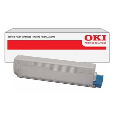 Original OKI Toner-Kit cyan (44844615)