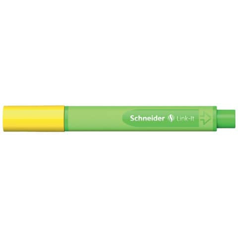 Fineliner Link-It gelb SCHNEIDER 191205 0,4mm