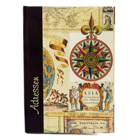 Adressbuch A6 World Atlas GAPYRUS 55912 A6