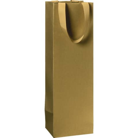 Flaschentragetasche Uni gold 46 7820 98 / 46 7820 80 37x12x8cm