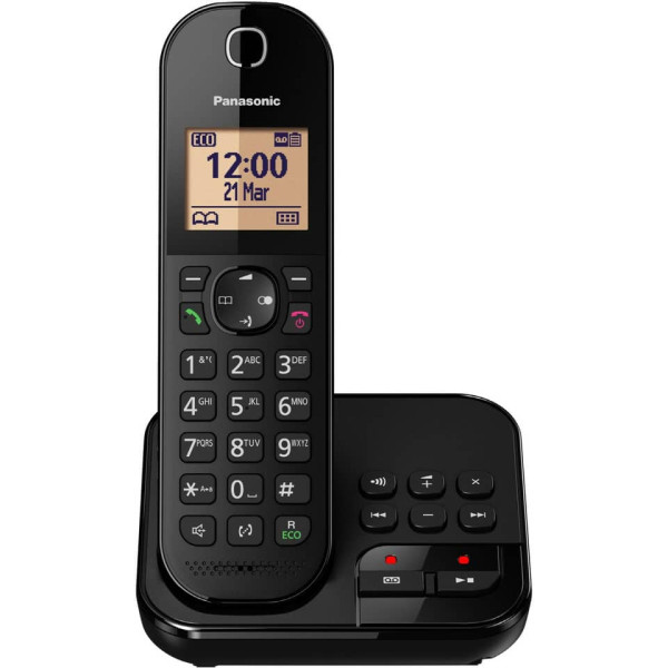 Telefon KX-TGC420GB, schwarz PANASONIC KX-TGC420GB