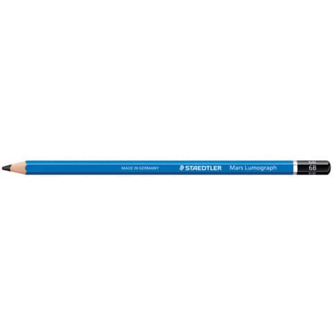 Bleistift Mars® Lumograph® - 6B, blau