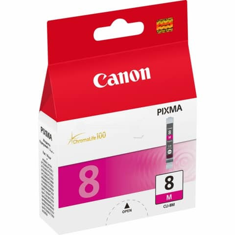 Original Canon Tintenpatrone magenta (0622B001,622B001,CLI-8M)